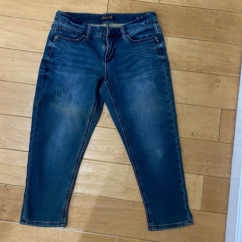 Seven7 Girlfriend Capri Jeans Size 4